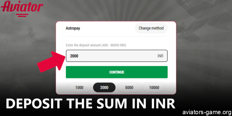 Make a deposit in INR to switch from demo to real-money mode