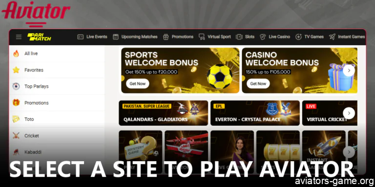Choose a licensed casino that hosts the Aviator game