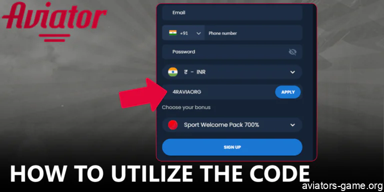 How to Activate Your 4rabet Aviator Promo Code