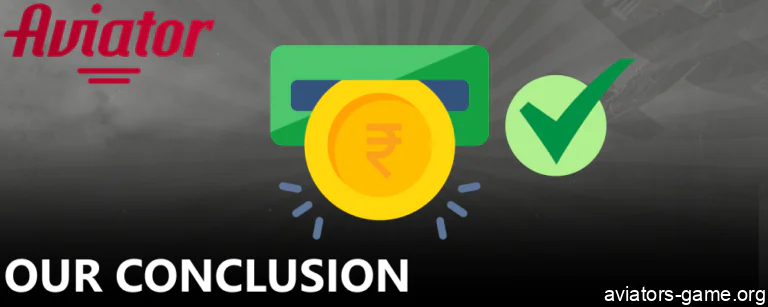 Closing remarks on Aviator transactions in India