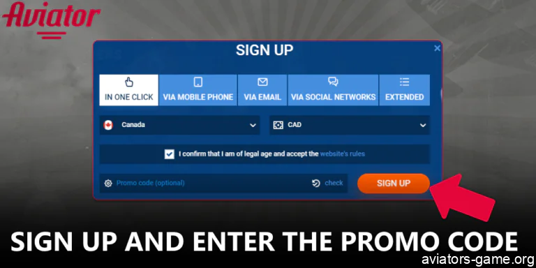 Register your account and apply the promo code