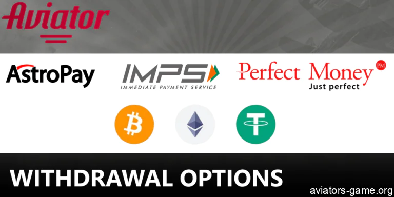 Available Withdrawal Methods for 1win Aviator Mobile Users