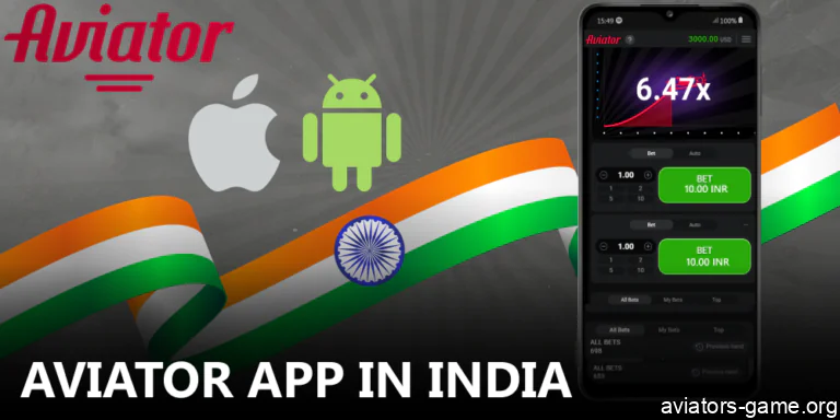 Mobile versions of Aviator for iOS and Android users in India