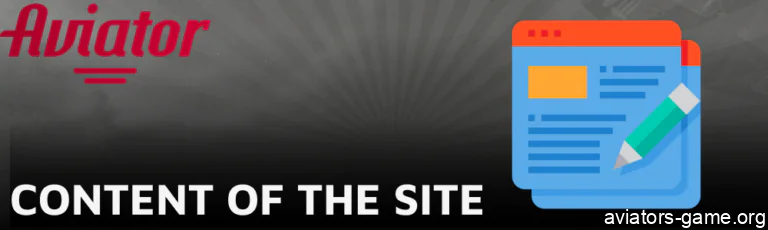 Guidelines regarding the content hosted on best-aviator.com concerning the Aviator game