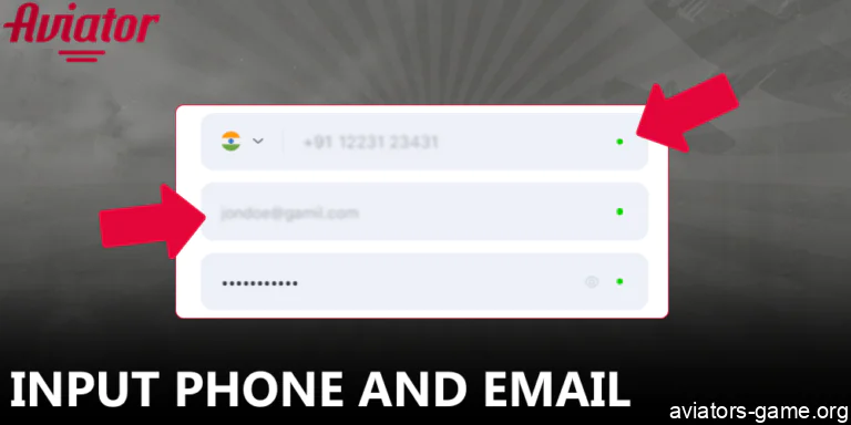 Provide a valid phone number and email address to verify your identity.