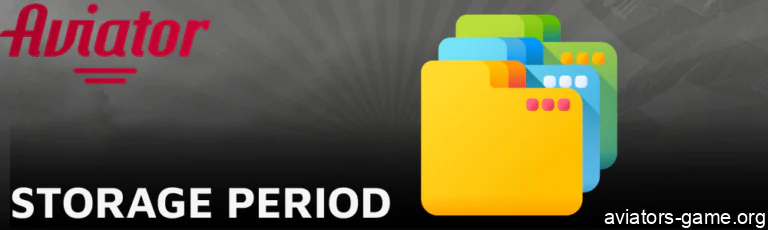 Data Retention Periods for Aviator India