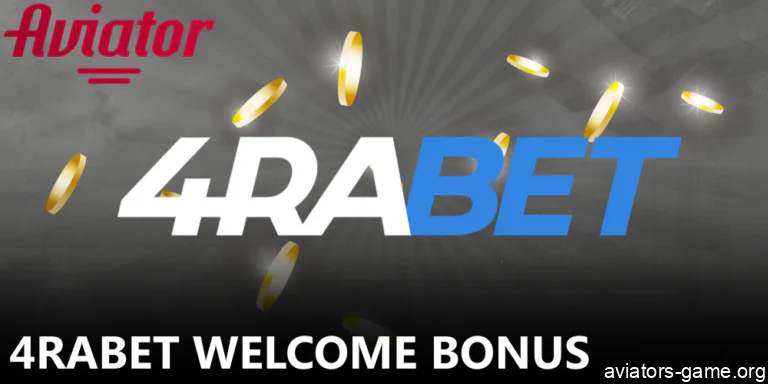 Claim your 4rabet Aviator welcome bonus
